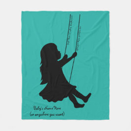 Svänga till molnen (M) Fleecefilt