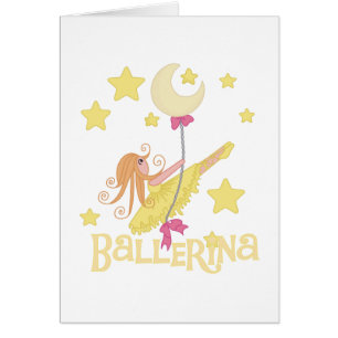 Svängande BallerinaTshirts och gåvor Hälsningskort