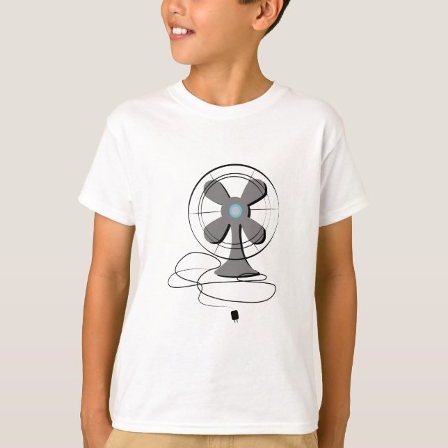 Svängande fläkt t-shirt (Framsida)