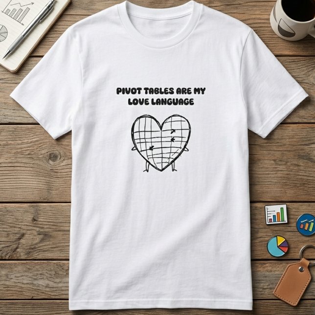 Svängbara tabeller Min kärleksspråk Data Passion D T Shirt (Skapare uppladdad)