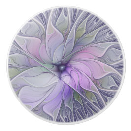 Svängig modern abstrakt fraktal konst blomma knopp
