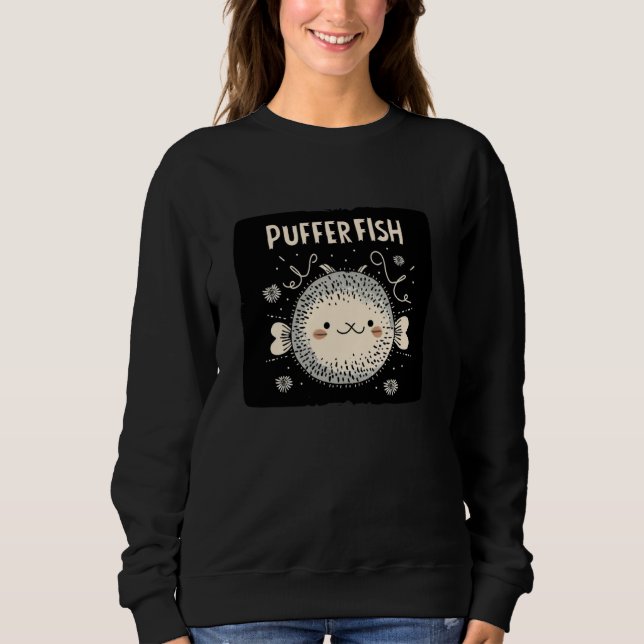 Svängning av Pufferfish Costume T Shirt (Framsida)