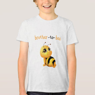 Svängning Bee Baby Shower Brother som ska vara T-S T Shirt