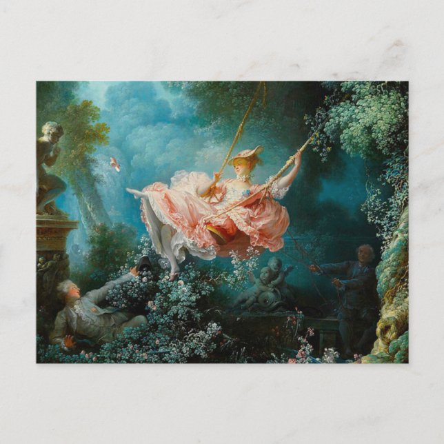 Svängningen Fragonard Vykort (Framsida)