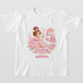 Svanprinsessan Rosa Sagoföddelsedagsfest T Shirt