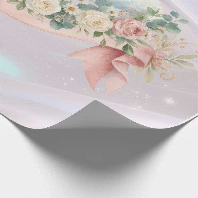 Svans Bröllop Servetter Presentpapper (Hörn)