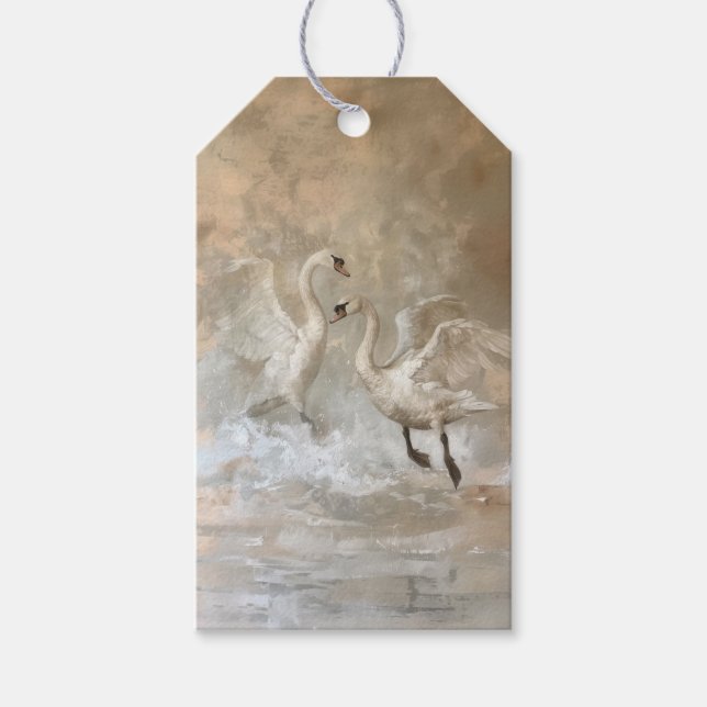 Svansar - presentkortsetiketter presentetikett (Framsidan)