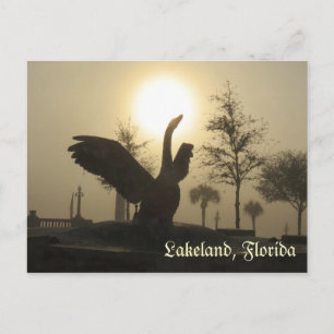SvanSilhouette Lakeland Florida Vykort