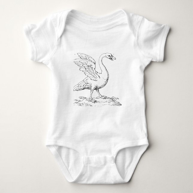 Svansymbol för kärlek och trohet Finkonst T Shirt (Framsida)