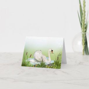 Svantillfällenhälsning Notecard Kort