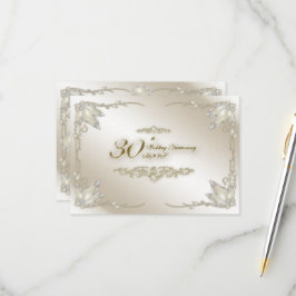 Svar angående 30-årsjubileum för bröllopet