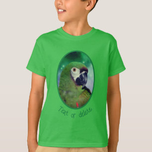 Svår ara papegoja närbild Personlig T Shirt