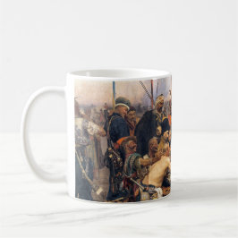 Svar av den ukrainska Kozakyen/cossacksna vid Kaffemugg