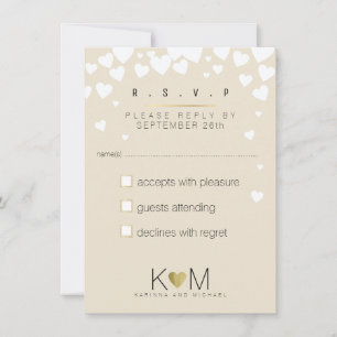 svar, besvara rsvp elegant, romantisk kärlek bröll inbjudningar