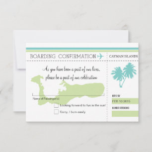 SVAR Boardingpass till CAYMANÖARNA