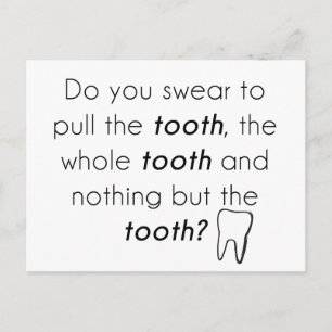 Svär du? vykort