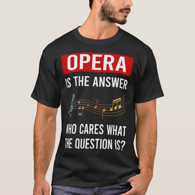 Svar Opera T Shirt (Framsida)