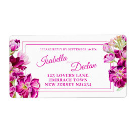 Svar på Hoary lagrar mörk rosa blomma bröllop Fraktsedel