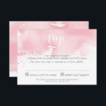 SVAR PÅ INBJUDAN stilfull akvarell blekrosa<br><div class="desc">av kat massard >>> kat@simplysweetPAPERIE.com <<< Enkel design för dina SVARskort - för att matcha din huvudinbjudan. Gillar designen, men vill se några ändringar - ett annat färgschema, produkt, lägg till ett foto eller anpassa för en annan tillställning - inget problem, kontakta mig bara, Jag hjälper dig gärna! Kolla in...</div>