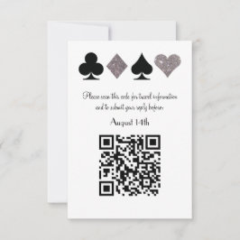 Svar på QR-kod för Destiny Silver Las Vegas Bröllo