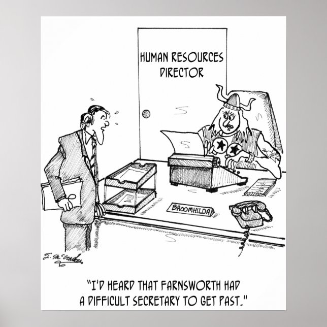 Svår sekreterare poster (Framsidan)