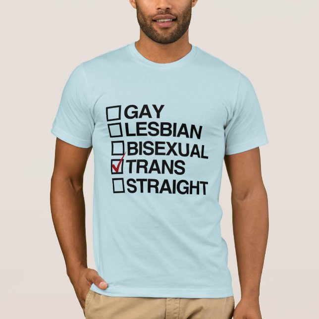 SVAR TRANSEXUAL -.png T-shirt (Framsida)
