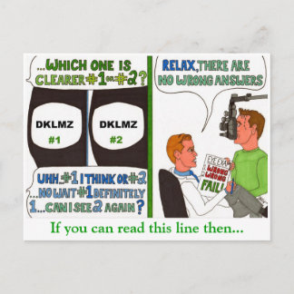 Svåra beslut vid Öga Doktor Vykort