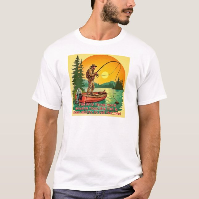 Svåra historier om fångsten t shirt (Framsida)