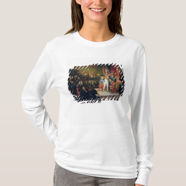 Svära-I av Louis-Philippe Tee Shirt (Framsida)