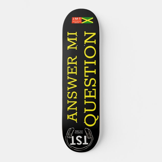 SVARA PÅ MIN FRÅGA Skateboard (Framsida)