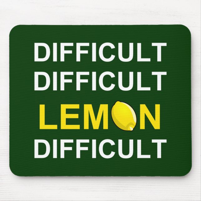 "Svåra, svåra, svåra, svåra, svåra" Musmatta (Framsidan)