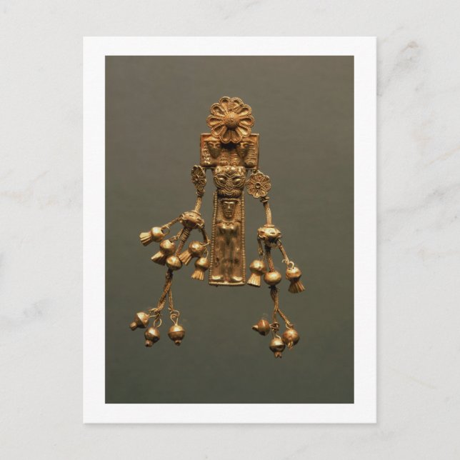 Svarande, från Camiros necropolis, c.630-620 BC Vykort (Framsida)