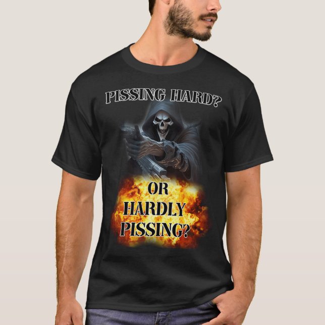 Svårande, hård eller knappt resande t shirt (Framsida)