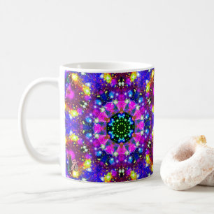 Svarande Stellar Kaleid Kaffemugg