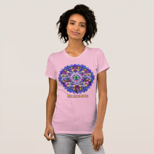 Svarande Zen Lotus Namaste T Shirt