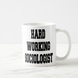 Svårarbetande sociolog kaffemugg