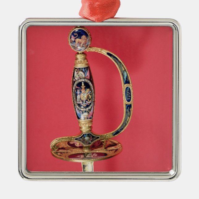 Svärd av Honour Julgransprydnad Metall (Framsidan)