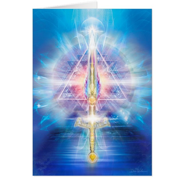 Svärd av sanning 2 hälsningskort (Framsidan)