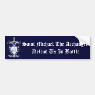 Svärd för St. Michaels Bildekal