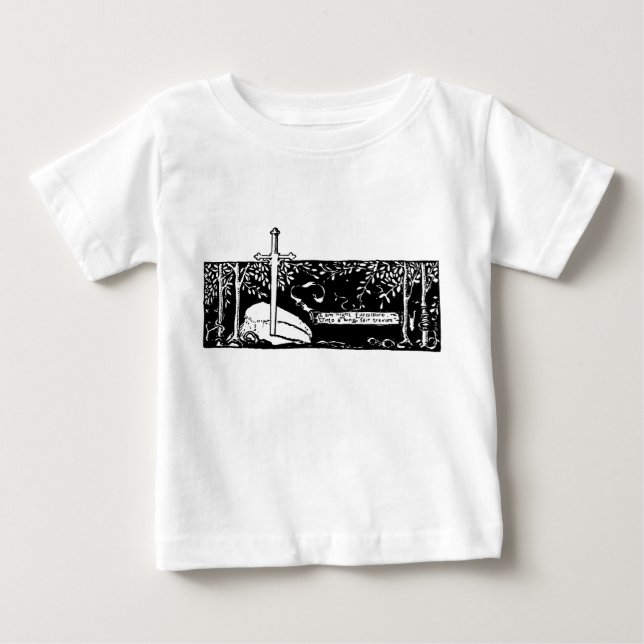 Svärd i stenen t shirt (Framsida)