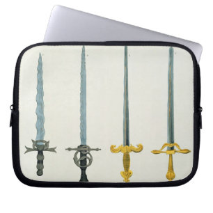 Svärd pläterar från 'en historia av utvecklinge laptop sleeve