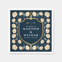 Svärd & Sköld Medeltida Fantasy Monogram Bröllop