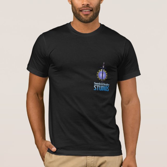 Svärd & strömkretsstudioT-tröja T-shirt (Framsida)