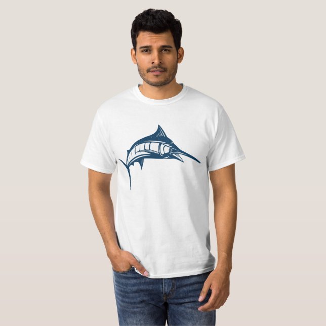 Svärdfisk Personalize T-Shirt (Hel framsida)