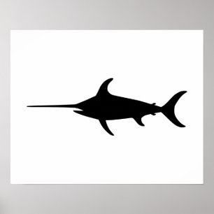 Svärdfisk Poster
