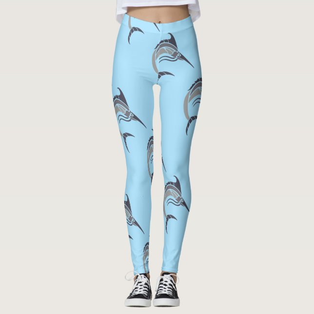 Svärdfisk thunder_Cove Leggings (Framsida)