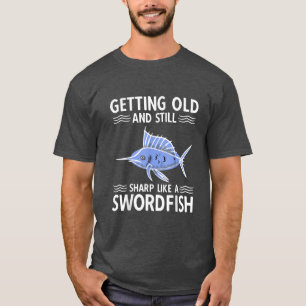 Svärdfiskfiskare Farfar Fishing T Shirt
