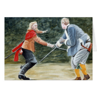 Svärdkamp Hälsningskort