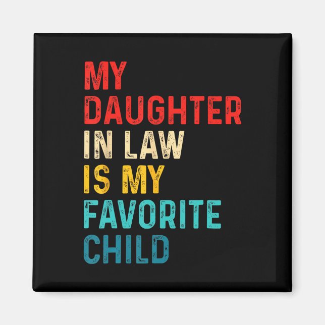 Svärdotter är mitt favoritbarn familjefar magnet (Framsidan)