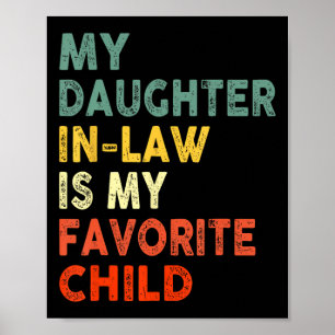 Svärdotter är mitt favoritbarn familjefar poster